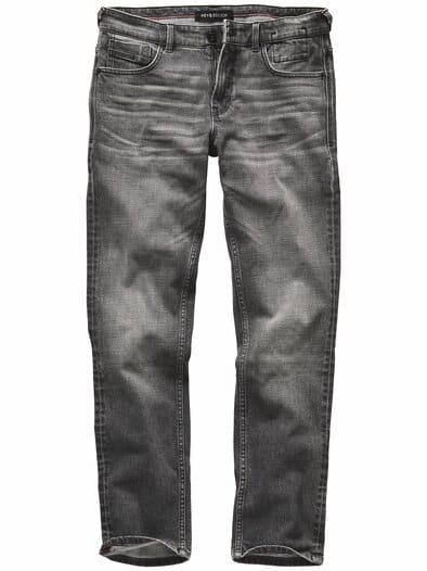 Raster-Jeans grillkohle