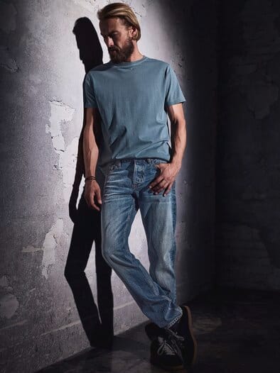 Attenzione-Jeans tintenblau