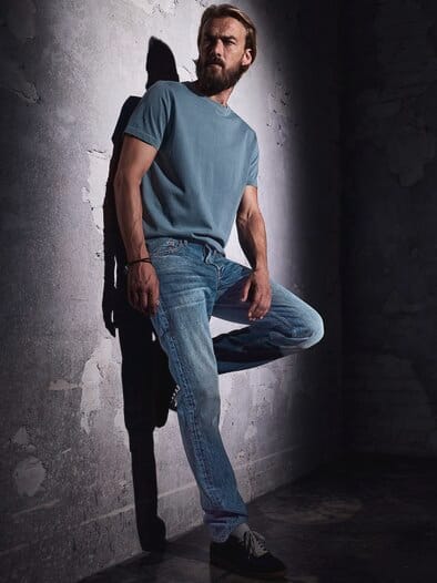 Attenzione-Jeans tintenblau