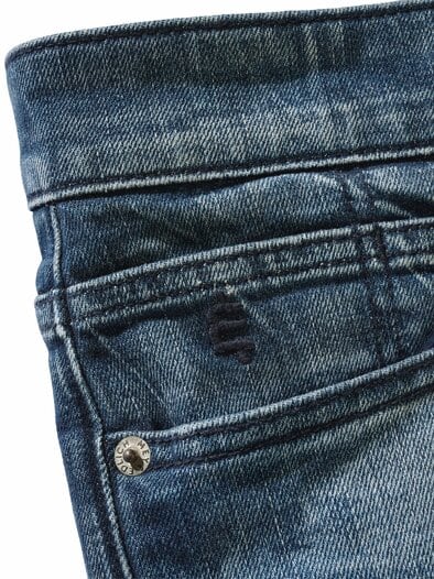 Fundstück-Jeans blauquarz
