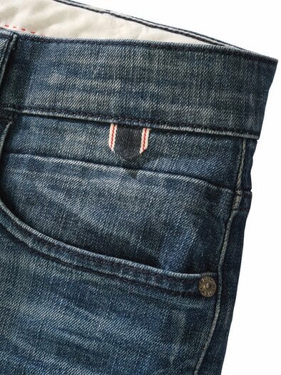 Fundstück-Jeans blauquarz