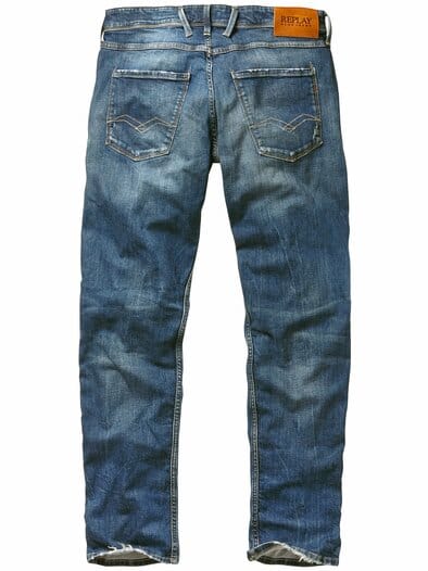 Jeans Anbass Destroy blauquarz