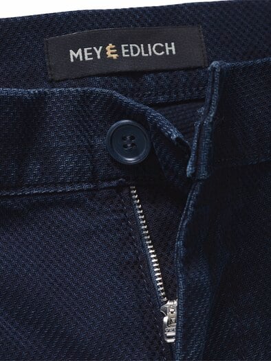 Indigo-Dobby-Shorts indigo