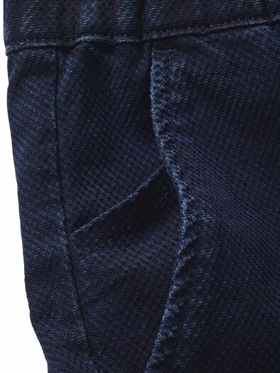 Indigo-Dobby-Shorts indigo