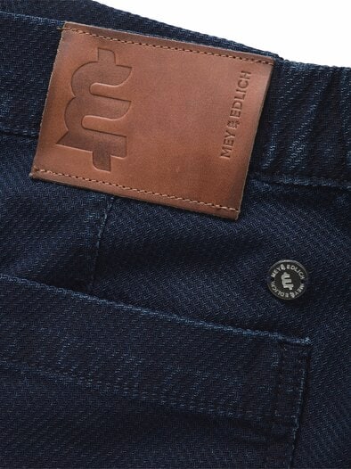 Indigo-Dobby-Shorts indigo