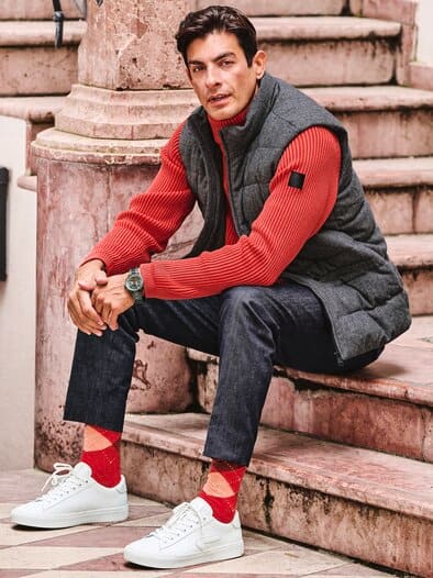 Genua-Anzughose indigo