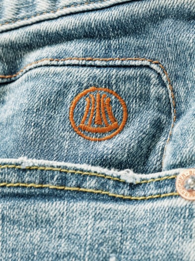 Jeans Tyler Straight rockig-blau
