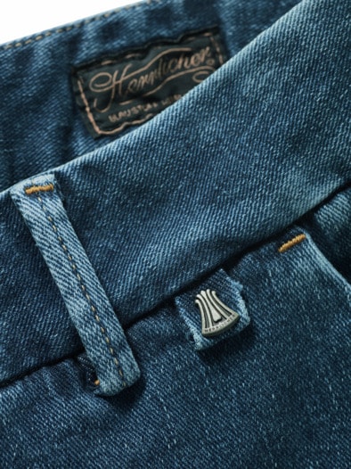 Lovely Flared Denim medium-denim