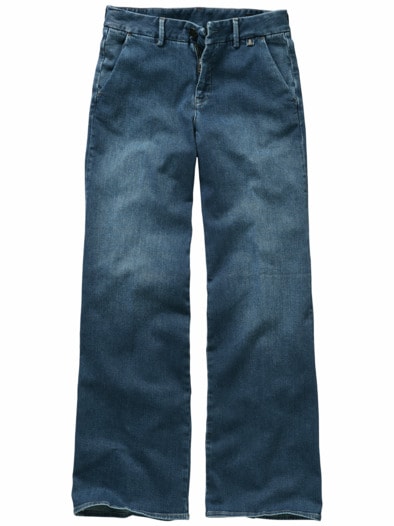 Lovely Flared Denim medium-denim