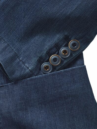 Sommer-Denim-Anzugsakko denim