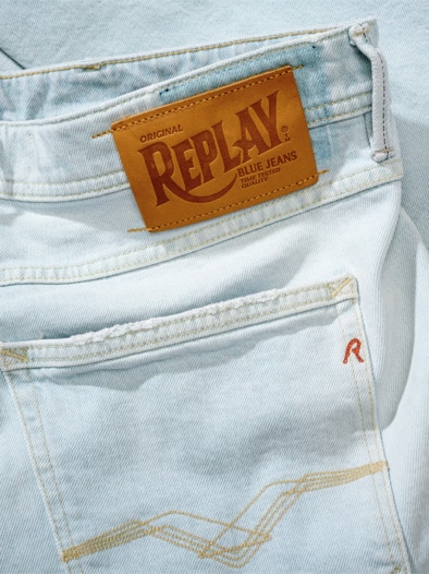 Jeans Willbi ausgewaschen hellblau