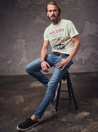 Jeans Trade Retro Marvel blauquarz