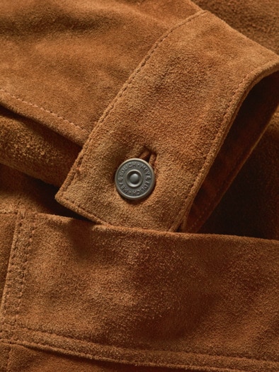Lederjacke Buffalo cognac