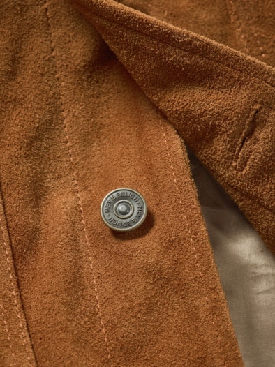 Lederjacke Buffalo cognac