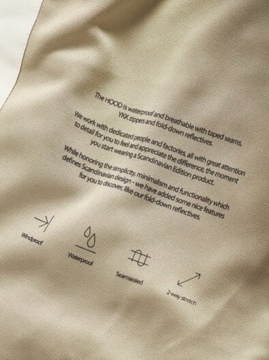 Tresor-Jacke eierschale