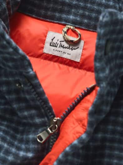 Steppjacke Lustuart bergseeblau