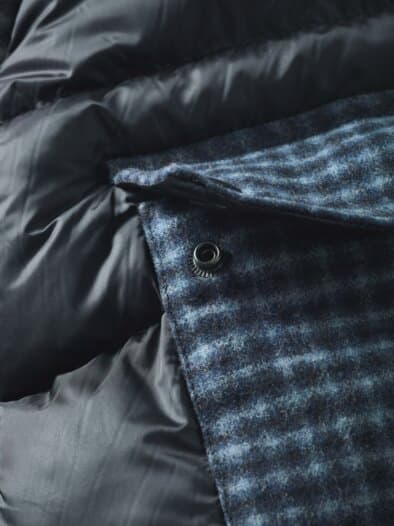 Steppjacke Lustuart bergseeblau