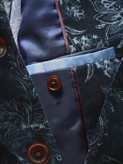 Cordsakko Lusandro nachtblau