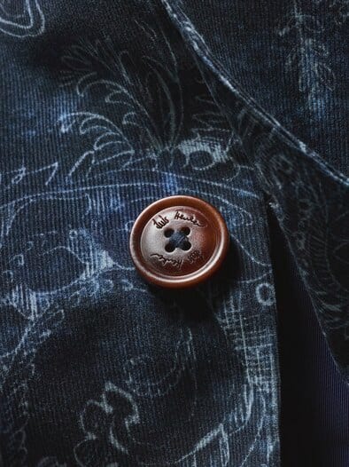 Cordsakko Lusandro nachtblau