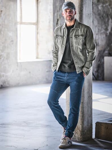 Couch-Jogger-Sweatpants indigo