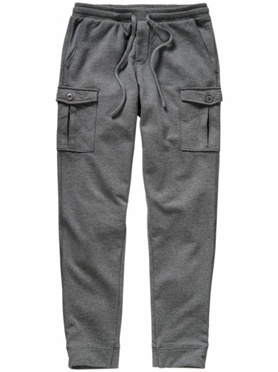 Dein-Block-Joggcargo heathergrey