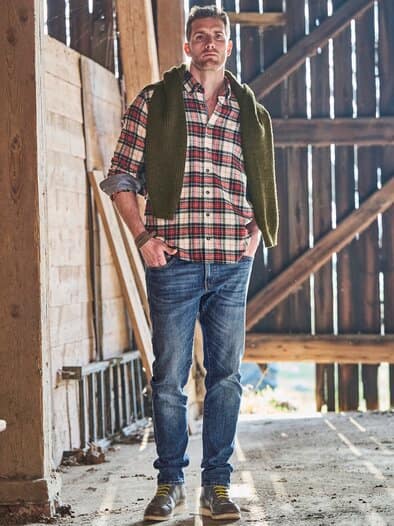 202 %-Jeans alpinhellblau