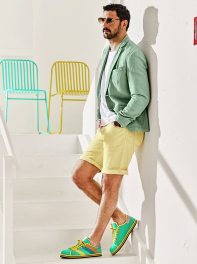 Crusoe-Shorts limoncello