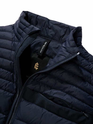 Kreislauf-Steppweste navy