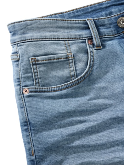 Denim-Joggshorts 2.0 hellblau