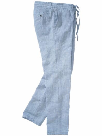 Hitzesieger-Leinenhose vintage blue