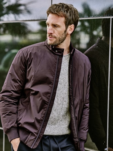 Thermomischer-Jacke kirschschoko