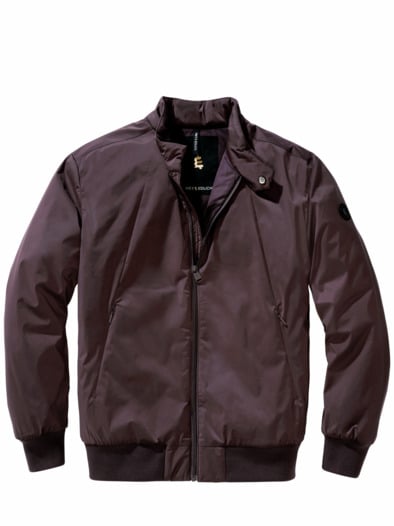 Thermomischer-Jacke kirschschoko