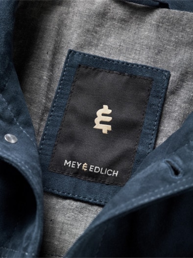 Wilde Jeansjacke nachtblau