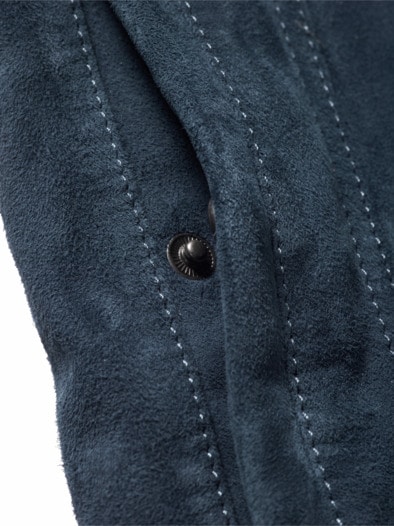 Wilde Jeansjacke nachtblau