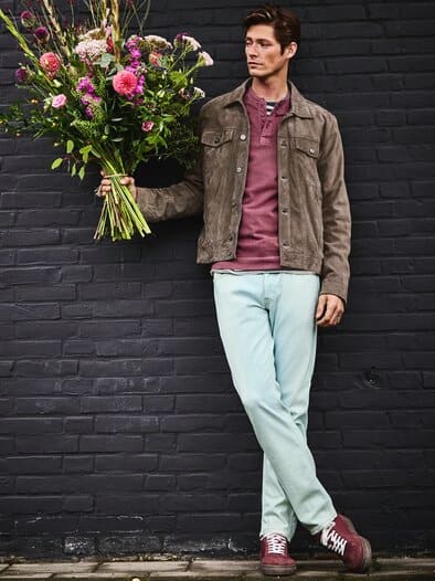 Wilde Jeansjacke schilf