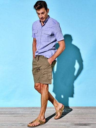 Abenteuerland-Shorts packpapier