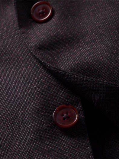 Segment-Anzugsakko aubergine