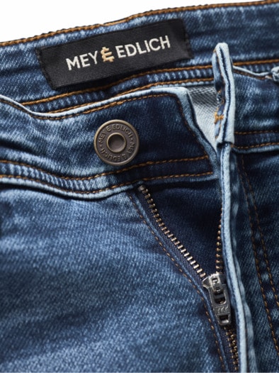 Denim-Joggjeans mid blue