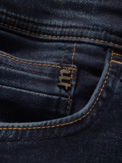 Denim-Joggjeans dark blue