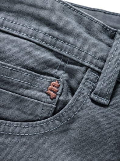 Hanf-Jeans hellblau