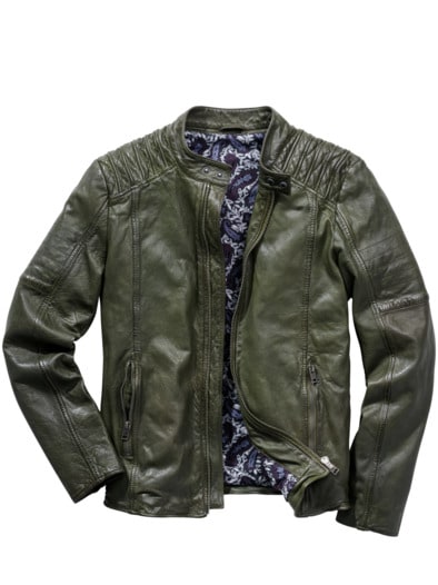 Regelbruch-Lederjacke Regelbruch-Lederjacke