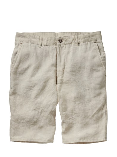 Flachs-Shorts