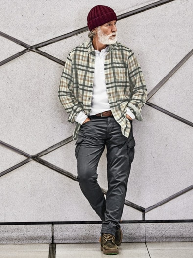 Jogg-Cargo-Pants anthrazit
