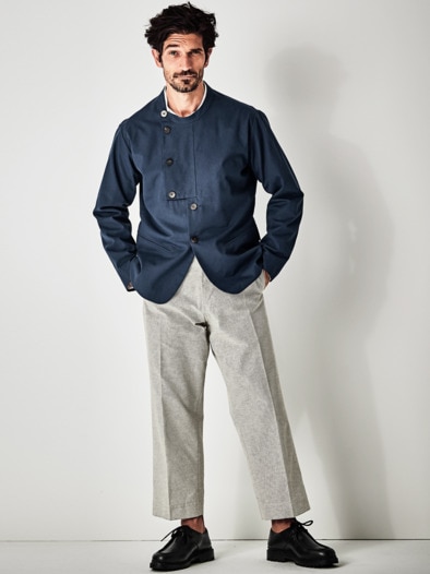 Designerstück P-Jacket marine