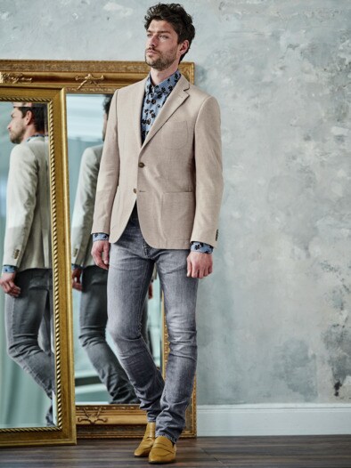 Quarzsand Sakko Murello Beige Mey Edlich