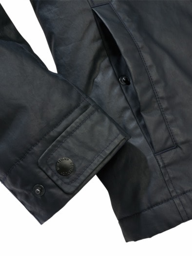 Dry-Wax-Outdoorjacke navy