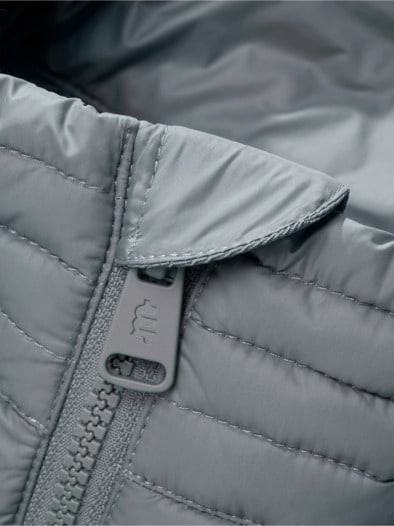 Ultraleichte Steppjacke graublau