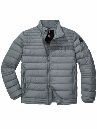 Ultraleichte Steppjacke graublau
