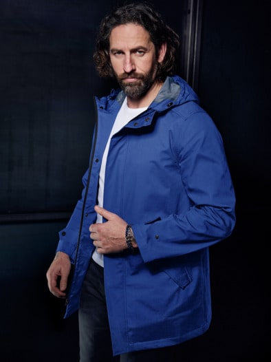 Norddeich-Parka knallblau