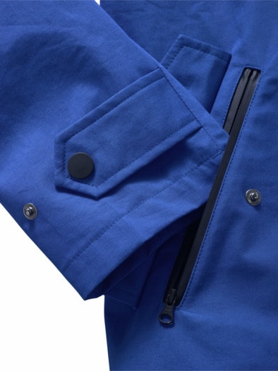 Norddeich-Parka knallblau